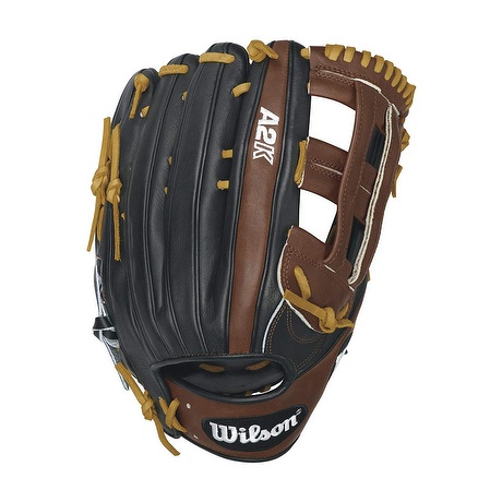 Get extreme reach with Wilson's largest outfield model, the A2K 1799. At 12.75 inch, it is favored by MLB players including All-Star Carlos Beltran for its incredible length and deep pocket. The reinforced dual post web keeps the glove in great condition well after it's broken in so you can use it season after season.The A2K is the most premium baseball glove available from Wilson. It is made with ProStock Select leather which is chosen for its consistency and flawlessness making it the ideal leather for a baseball glove. Glove Master Craftsman, Shigeaki Aso designed this line with Rolled Dual Welting, Double Palm Construction and more craftsman shaping so that the A2K breaks in quicker and lasts longer. Pro Stock Select Leather for a long lasting glove and a great break-in Dual Welting for a durable pocket. DriLex Wrist Lining to keep your hand cool and dry.