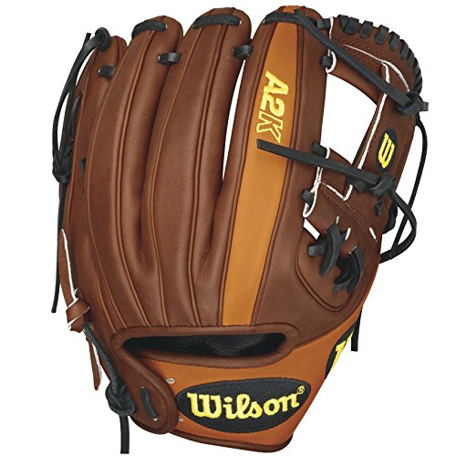 wilson-a2k-game-model-oil-stain-dustin-pedroia-rb15dp15gm-baseball-glove-right-hand-throw WTA2KRB15DP15GM-Right Hand Throw Wilson 887768251901 Wilson A2k Baseball glove for Dustin Pedrioa. H Web. Walnut leather