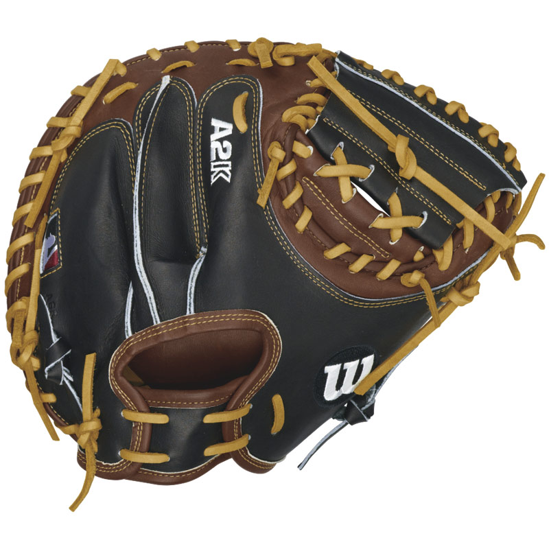 wilson-a2k-pudge-catchers-mitt-32-5-right-handed-throw-a2krb16pudge-baseball-glove A2KRB16PUDGE-Right Handed Throw Wilson 887768359546 Wilson A2K Catcher Baseball Glove 32.5 A2K PUDGE-B Every A2K Glove