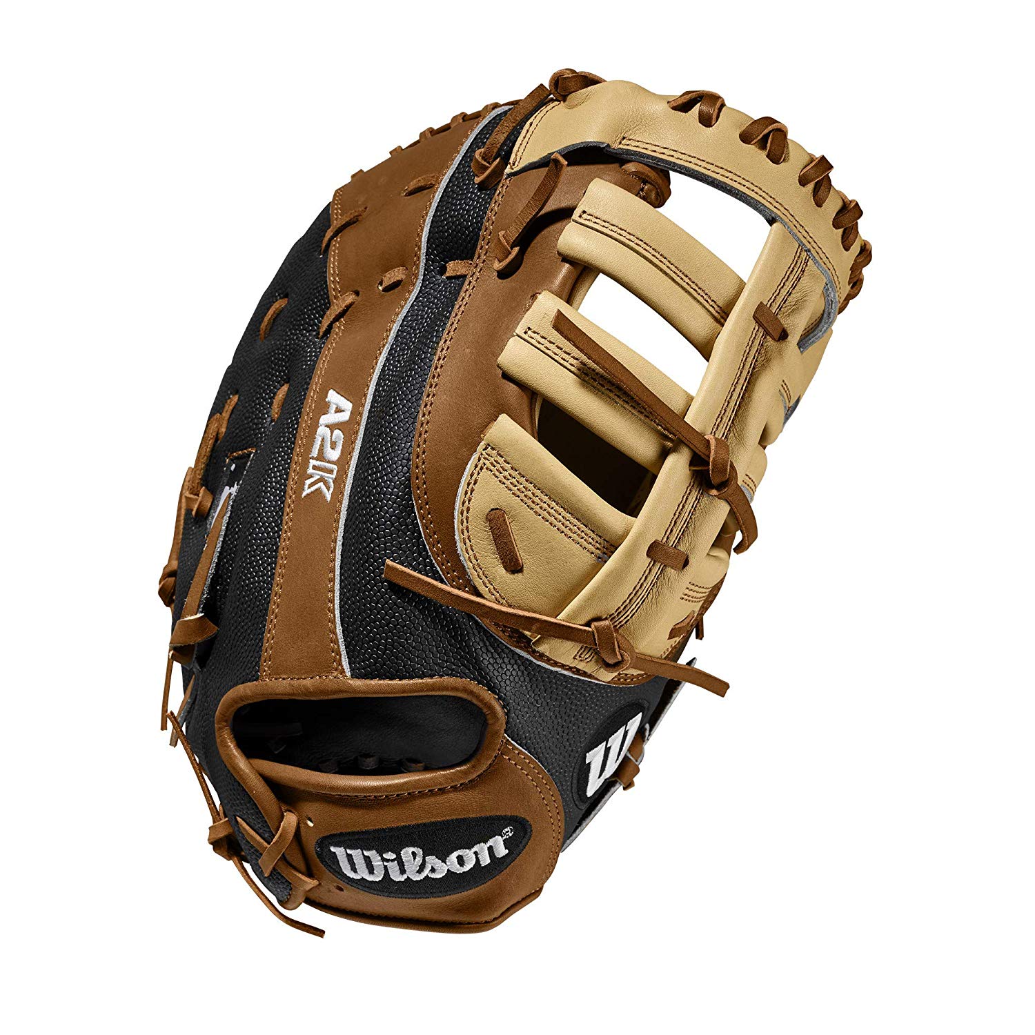 wilson-a2k-rb20-2820ss-first-base-mitt-12-25-right-hand-throw WTA2KRB202820SS-RightHandThrow Wilson 887768829759 Conventional w/ Open Back Web and three times more shaping to