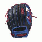 wilson-bandit-1786-baseball-glove-11-5-inch-blackroyalred-right-hand-throw