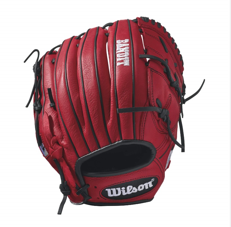 wilson-bandit-b212-baseball-glove-12-inch-red-left-hand-throw A12LB17B212-LeftHandThrow Wilson 887768498436 Bandit B212 - 12 Wilson Bandit B212 Pitcher Baseball GloveBandit B212