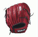 Bandit B212 - 12 Wilson Bandit B212 Pitcher Baseball GloveBandit B212 12 Pitchers Baseball Glove - Right Hand Throw Bandit B212 12 Pitchers Baseball Glove - Left Hand Throw WTA12RB17B212 WTA12LB17B212 The B212 12 Bandit pitcher's glove is made with red Soft Full-Grain Steerhide leather, a 2-piece web and is perfect for the young travel pitcher. Using some of Wilson's most popular color palettes, the Bandit is the glove for the young travel ballplayer who likes a little style to go along with his on-the-field substance. Its soft full-grain steerhide brings the perfect balance of minimal break-in and outstanding durability.12 Pitcher Model 2-Piece Web Soft Full-Grain Steerhide LeatherPitcherBoth12 2-Piece Web Soft Full-Grain Steerhide Leather Bandit 1786 A1K B2 A2000 T-ShirtGlove Care Kit Aso-San Glove Mallet Aso breaks in Brandon Phillips Glove