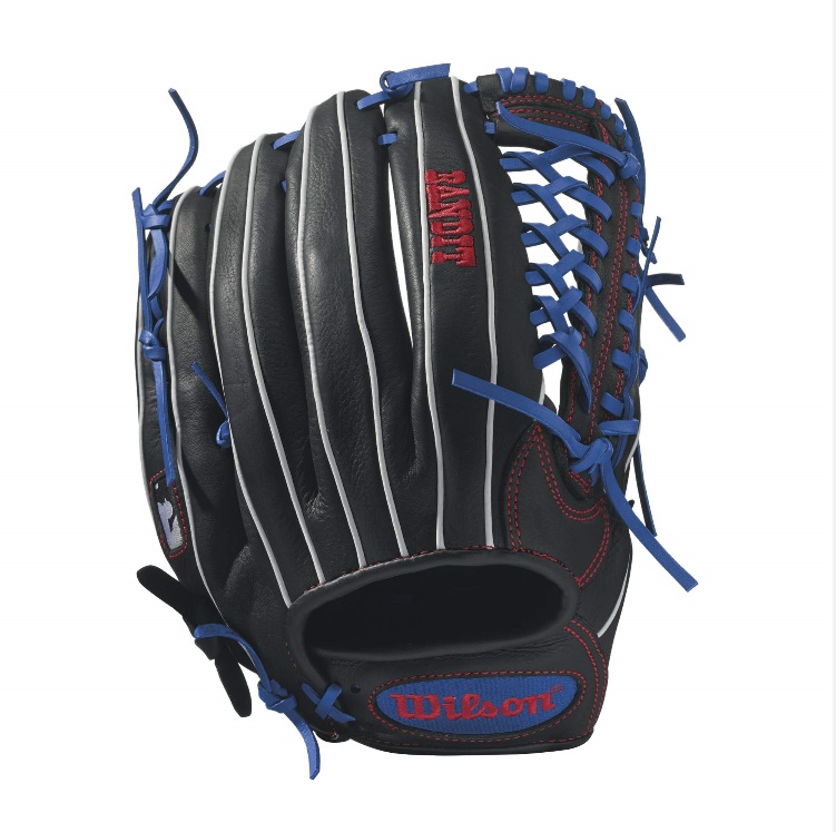 wilson-bandit-kp92-baseball-glove-12-5-inch-blackroyalwhite-left-hand-throw A12LB17KP92-LeftHandThrow Wilson 887768498443 Bandit - 12.5 Wilson Bandit KP92 Outfield Baseball Glove Bandit KP92