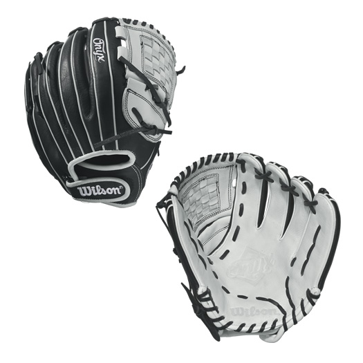 wilson-onyx-cat-web-fastpitch-glove-12-blackwhite-right-hand-throw A12RF1712-RightHandThrow Wilson B01IKRBW2E ONYX FP 1275 - 12.75 Wilson Onyx FP 1275 Outfield Fastpitch