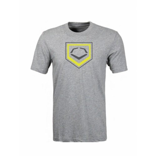 wilson-sporting-goods-evoshield-mens-home-plate-flash-t-shirt-heather-grey-large 1035210.060.L Wilson y This loose fit performance graphic t-shirt represents the cornerstone to Americas