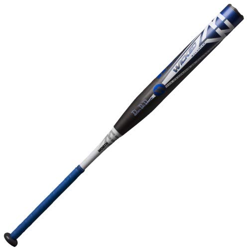 worth-2019-wicked-balanced-don-dedonatis-usssa-slowpitch-softball-bat-wkddbu-34-inch-26-oz WKDDBU-3-26 Worth 658925041082 2 1/4 Inch Barrel Diameter Two-Piece Composite Balanced Weighting Approved for