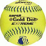 worth gold dot extreme classic m usssa 12 inch softballs 1 dozen uc12cyxt
