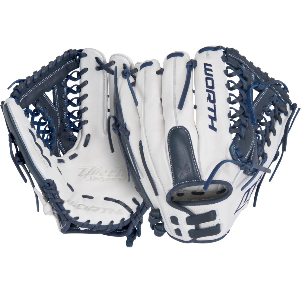 Worth Liberty Series fast pitch softball glove. 12.5 Inches. X trap web.