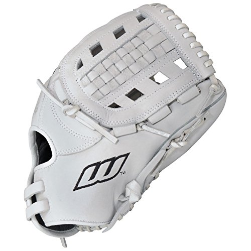 Worth Liberty Advanced Fastpitch Softball Glove 12 inch LA120WW (Right Hand Throw) : Worths most popular Fastpitch Softball Glove line, the Liberty Advanced Series, set the standard for elite softball players. Designed for longevity, game-readiness and on-field performance, these gloves feature pro soft shell leather and linings, and USA Pro Grade-tanned laces. The palm lining and outer shell are constructed of the same leather to enhance consistent break-in for the perfect pocket. Most models include custom-fit hand adjustments and cushioned finger backs for a more secure fit and better glove control. Worth Liberty Advanced Glove Features Double-tanned shell leather and USA-tanned pro lace provide unmatched durability. Full-grain cushioned finger back linings for added comfort. Custom-fitted pull straps for easy hand adjustments. Poron XRD palm and index finger pads significantly reduce ball impact for greater protection 12 inch Fastpitch Pattern Modified Woven Web Custom-fit, adjustable, non-slip pull strap back