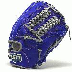 pbr /spanbr //span/p h2spanspanspanZETT Pro Model 12.5 inch Royal/Grey Wide Pocket Outfielder Glove/span/span/span/h2 pspanspanspanZETT Pro Model Baseball Glove Series is designed for use by professional players. These gloves are made light, retaining stable tactility while holding the ball. This design helps players catch and throw in less time. The gloves are made with US steerhide, making them suitable for use in advanced competitive games./span/span/span/p h3spanspanspanAbout US Steerhide/span/span/span/h3 pspanspanspanThe raw material comes from the North American cattle which is about 18-month old. US Steerhide has been produced and tanned by Taiwanese professional leather factories whose baseball gloves tend to be thicker and more durable.br /br /US Steerhide has currently become one of the most widely adopted high-class leather on the market./span/span/span/p h4spanspanspanWide-Pocket/span/span/span/h4 pspanspanspanThe molded design adds a strip of leather between the index and middle fingers that widens the ball-catching surface of the glove.br / br /This also moves the contact point of the ball from the webbing between the thumb and forefinger to the palm of the hand. This shallower contact point allows faster catches and throws, increases the chance of catching runners stealing bases, and deters would-be runners./span/span/spanbr /br /spanspanspanThumb/Pinky Reinforcement/span/span/span/p pspanspanspanThe thumb/pinky stripes will be extended to fingertips, which will strengthen the structure and have good control of the glove./span/span/spanbr /br /spanspanspanMore Information/span/span/spanbr /spanspanspanSize Measurement: from wrist to index fingertip (outside)/span/span/span/p