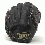 pspan /span/p h2spanspanspanZETT Pro Model 11.5 inch Black Pitcher Glove/span/span/span/h2 pspanspanspanZETT Pro Model Baseball Glove Series is designed for use by professional players. These gloves are made light, retaining stable tactility while holding the ball. This design helps players catch and throw in less time. The gloves are made with US steerhide, making them suitable for use in advanced competitive games./span/span/span/p h3spanspanspanAbout US Steerhide/span/span/span/h3 pspanspanspanThe raw material comes from the North American cattle which is about 18-month old. US Steerhide has been produced and tanned by Taiwanese professional leather factories whose baseball gloves tend to be thicker and more durable.br /br /US Steerhide has currently become one of the most widely adopted high-class leather on the market./span/span/spanbr /br /spanspanspanThumb/Pinky Reinforcement/span/span/span/p pspanspanspanThe thumb/pinky stripes will be extended to fingertips, which will strengthen the structure and have good control of the glove./span/span/spanbr /br /spanspanspanMore Information/span/span/spanbr /spanspanspanSize Measurement: from wrist to index fingertip (outside)br /br /Note: This model is not available for putting ring/pinky fingers in pinky slot./span/span/span/p